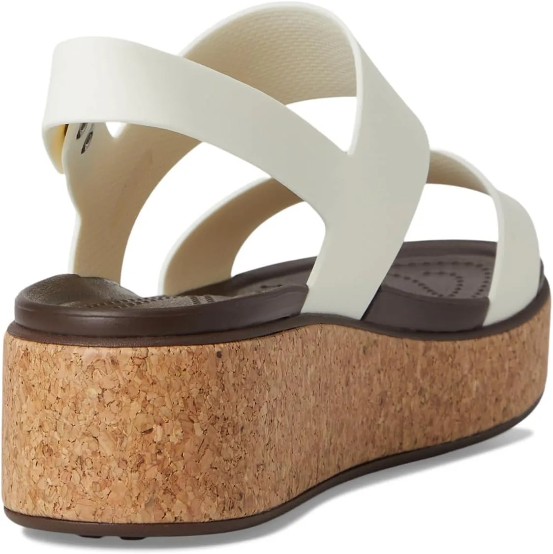 Crocs Women's Brooklyn Cork Low Wedge Sandal