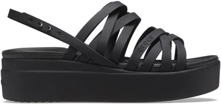 Crocs Women's Brooklyn Strappy Low Wedge Sandal