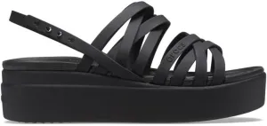 Crocs Women's Brooklyn Strappy Low Wedge Sandal