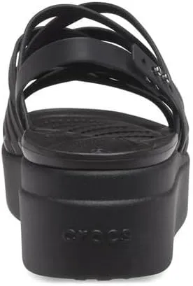 Crocs Women's Brooklyn Strappy Low Wedge Sandal