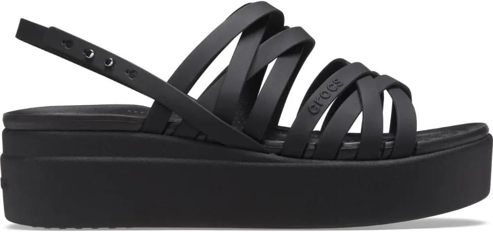 Crocs Women's Brooklyn Strappy Low Wedge Sandal