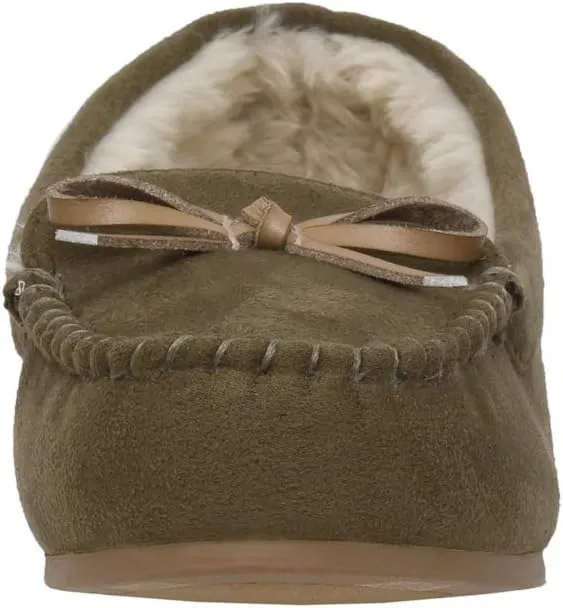 Cushionaire Women's Sabina Moccasin Slipper  Memory Foam