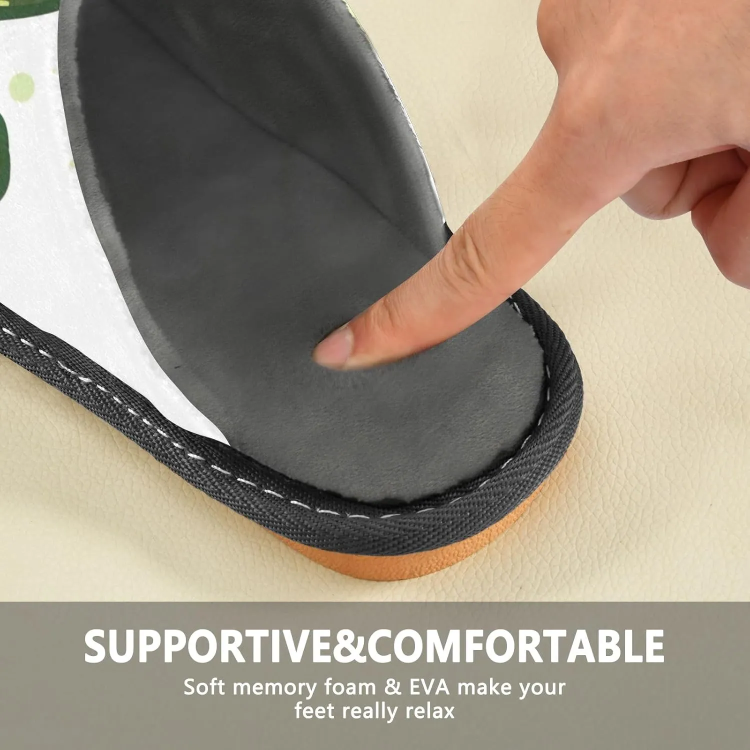 Cute Fuzzy Slippers Mens Houseshoes Women's Indoor Outdoor Slippers Home Slippers for Men