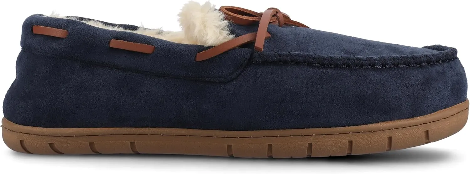 Dakine Men's Bay Indoor Outdoor Cozy Memory Foam Comfort Moccasin Slipper