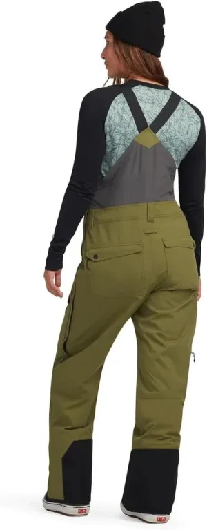 Dakine Women's Scout Bib Overalls (US, Alpha, X-Large, Regular, Regular, Gnarled Juniper)