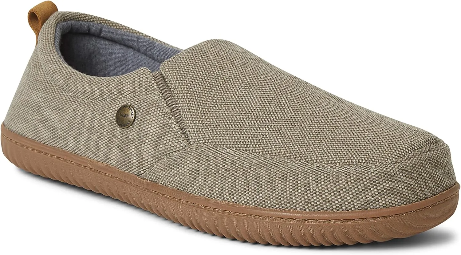 Dearfoams Men's Alpine Zurich Closed Back Slipper