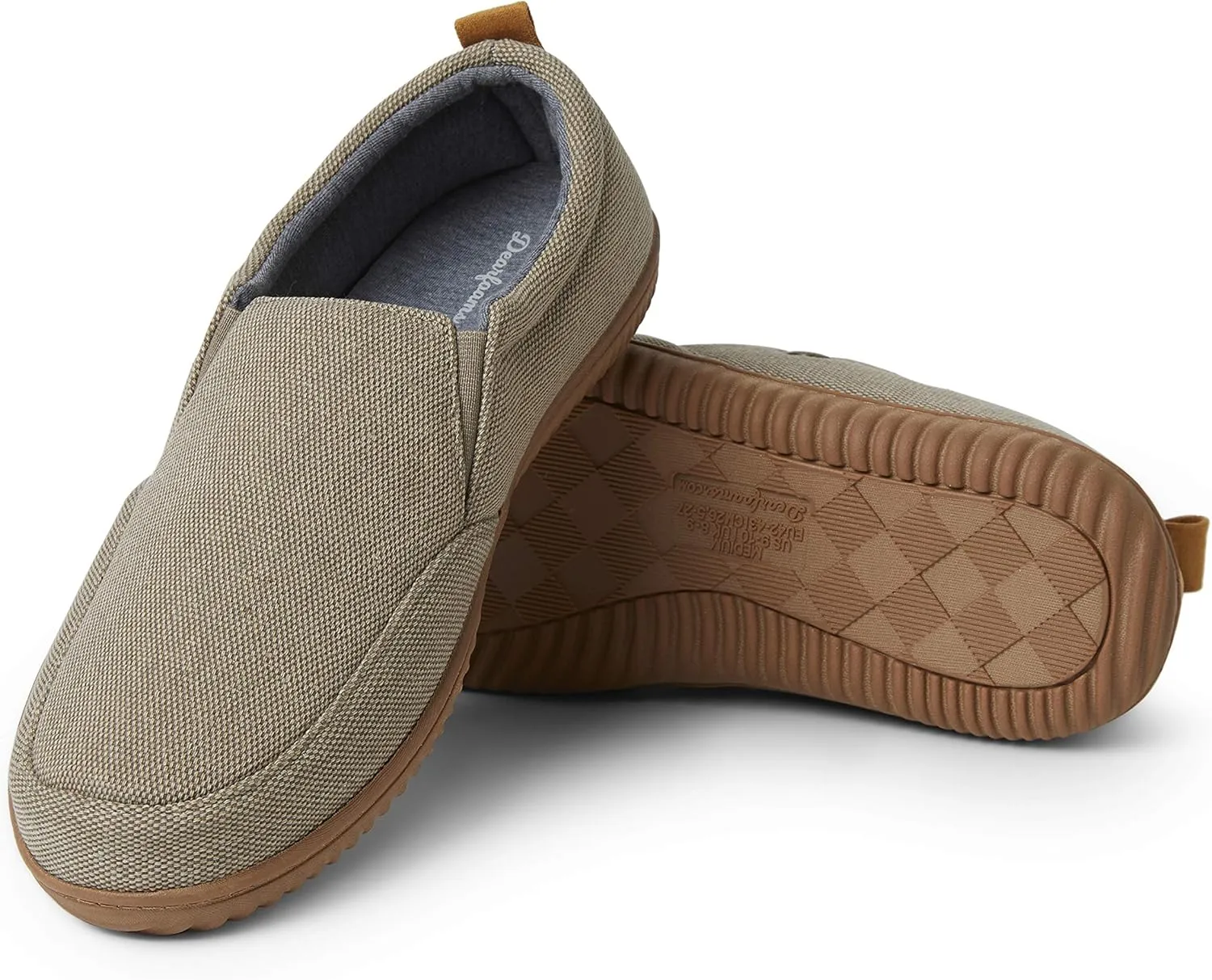 Dearfoams Men's Alpine Zurich Closed Back Slipper