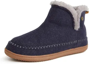 Dearfoams Men's Brixen Indoor/Outdoor Memory Foam Boot Alpine Camping Cozy Slipper House Shoe