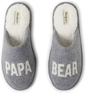 Dearfoams Men's Papa Bear Slipper