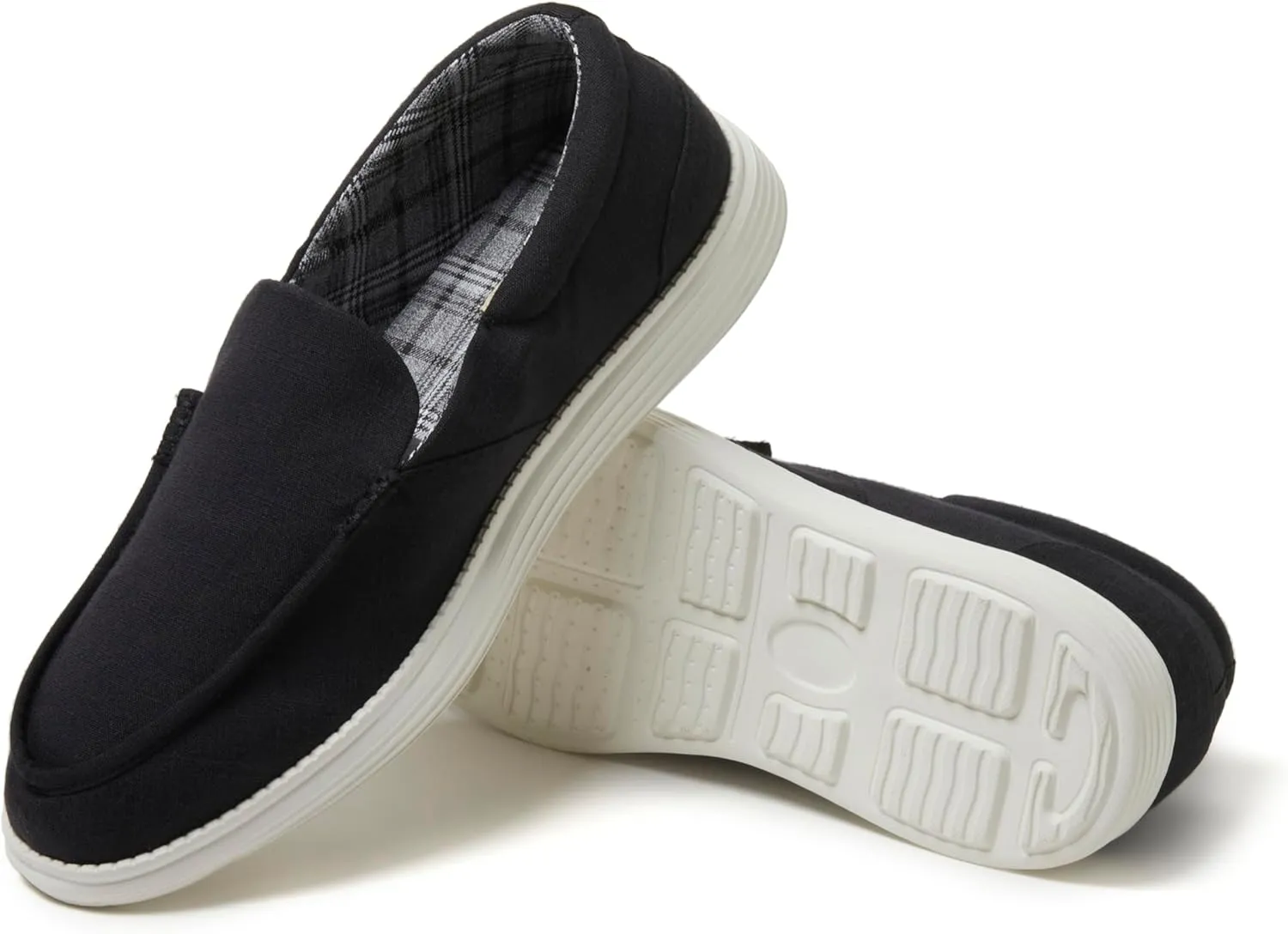 Dearfoams Men's Ronan Lightweight Casual Slip on Shoes Loafer