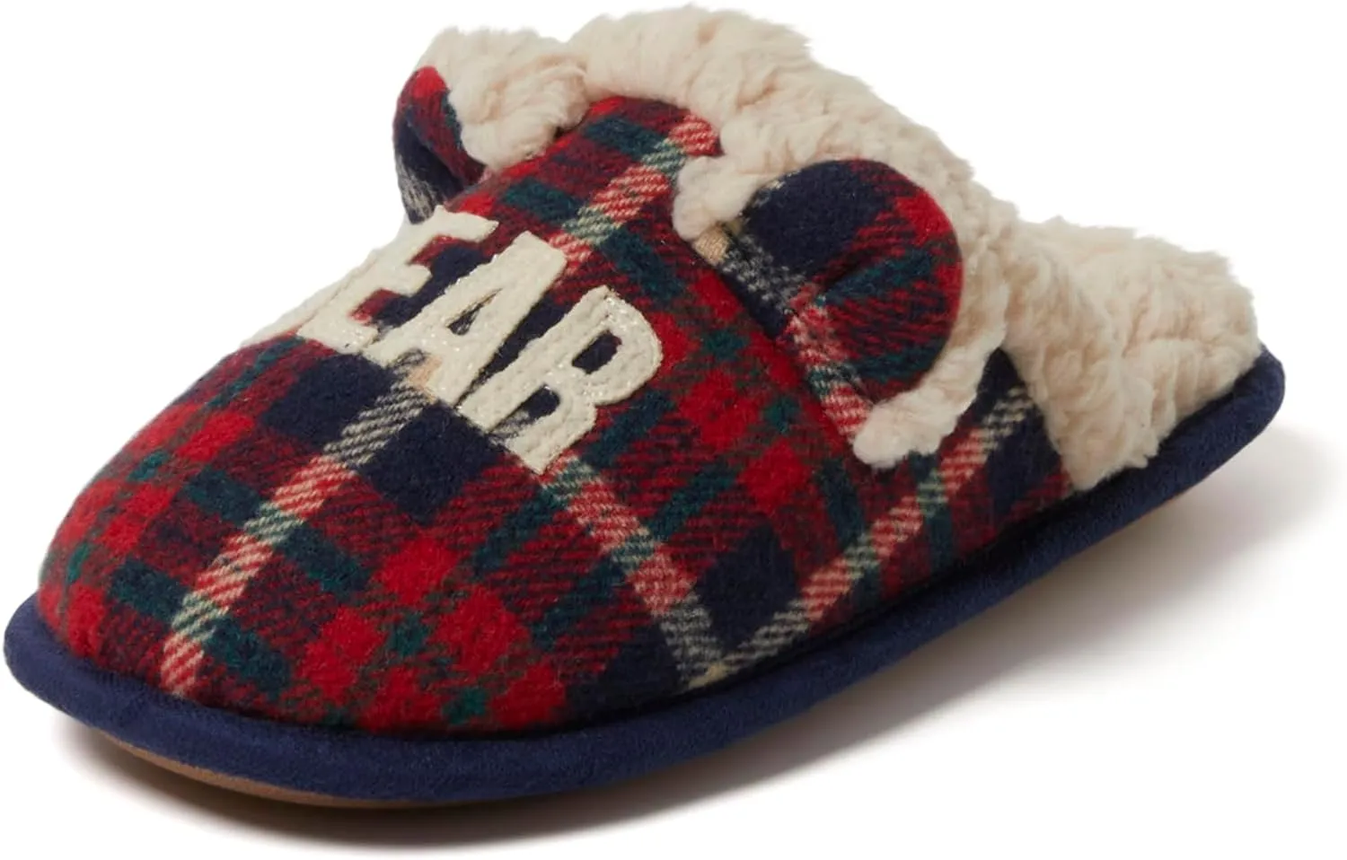 Dearfoams Toddler and Kids' Lil Bear Baby Bear Slipper