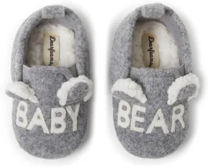 Dearfoams Toddler and Kids' Lil Bear Baby Bear Slipper