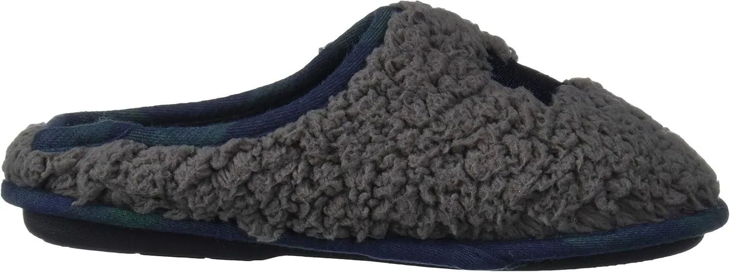 Dearfoams Unisex-Child Kids Toddlers Embroidered Animal Character Clog Slipper