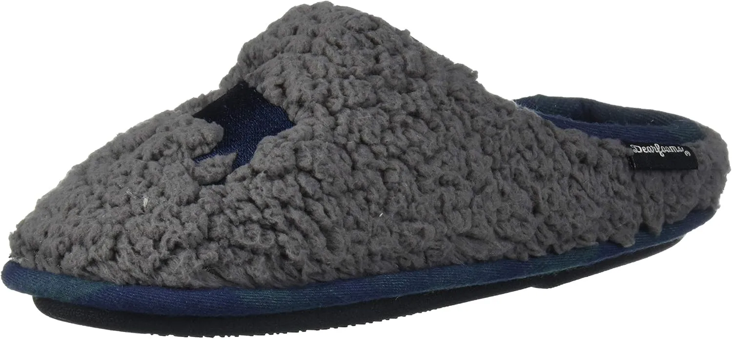 Dearfoams Unisex-Child Kids Toddlers Embroidered Animal Character Clog Slipper