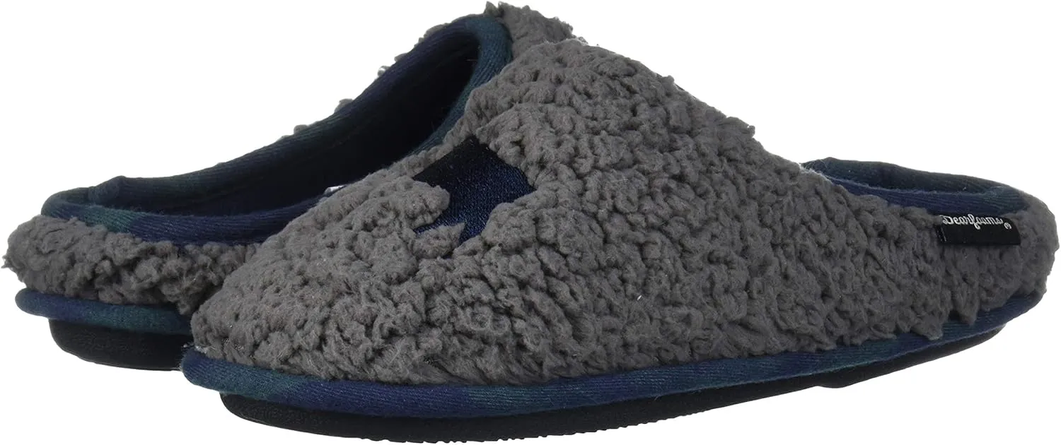 Dearfoams Unisex-Child Kids Toddlers Embroidered Animal Character Clog Slipper