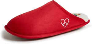 Dearfoams Women's Celebrates Pride Scuff with Inclusive Sizing Slipper