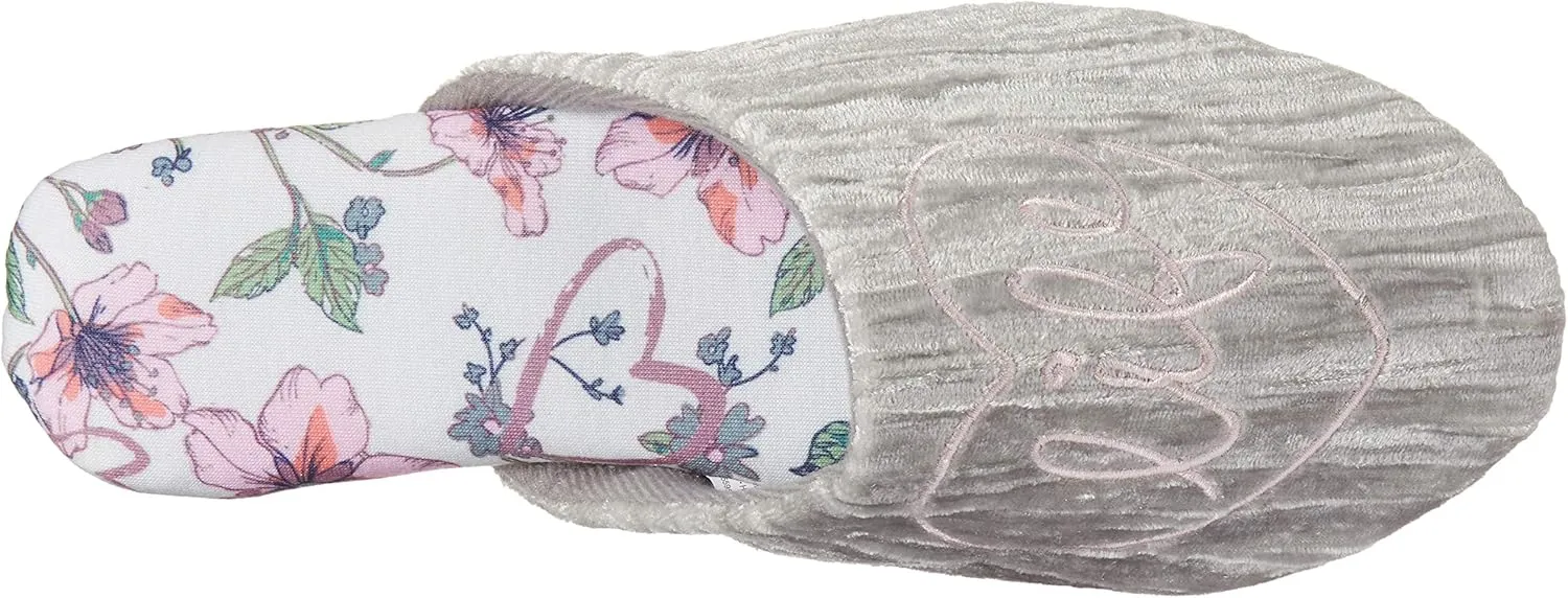 Dearfoams Women's Giftable Mom Mother's Day Novelty Scuff with Eye Mask Slipper
