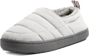 Dearfoams Women's Lightweight Memory Foam Easy on Off Fern Closed Back Slipper