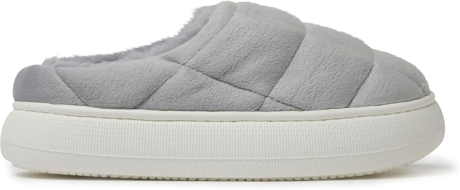 Dearfoams Women's Quilted Shea Puff Indoor/Outdoor Clog
