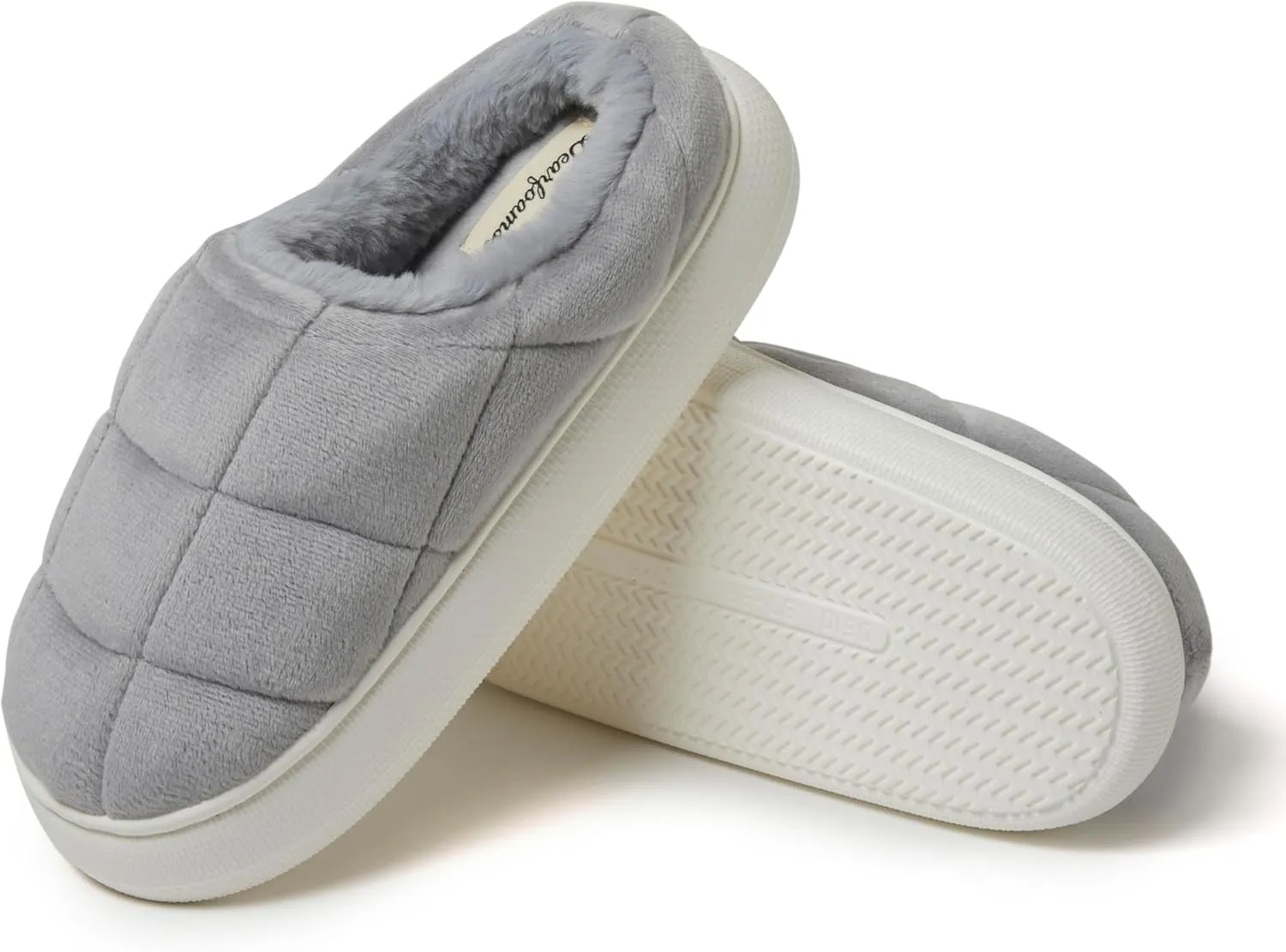 Dearfoams Women's Quilted Shea Puff Indoor/Outdoor Clog