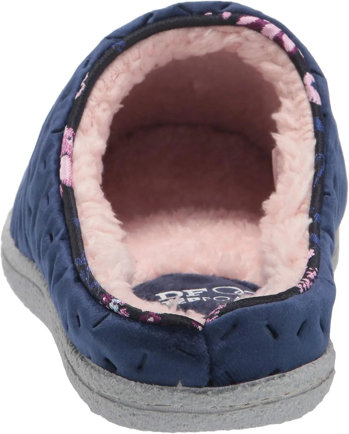 Dearfoams Women's Textured Knit CL Slipper