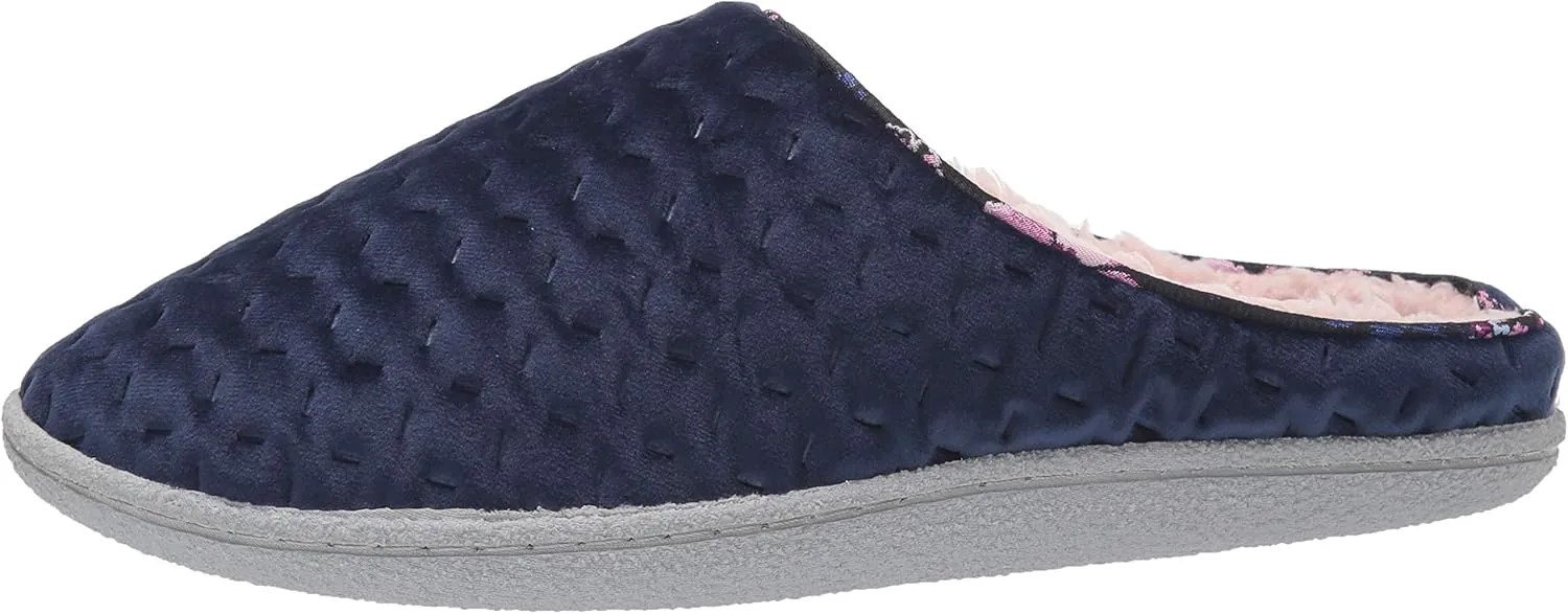 Dearfoams Women's Textured Knit CL Slipper