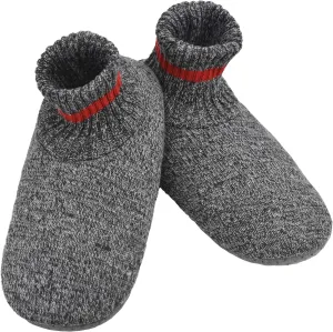DICUIRD Men's Slippers Socks Autumn Winter Indoor Non-Skid House Slippers