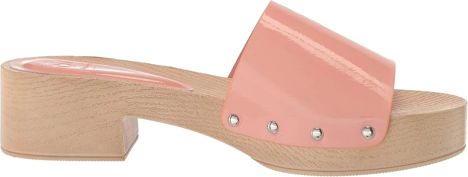 Dirty Laundry Women's Heidii Cloudy Patent Slide Sandal