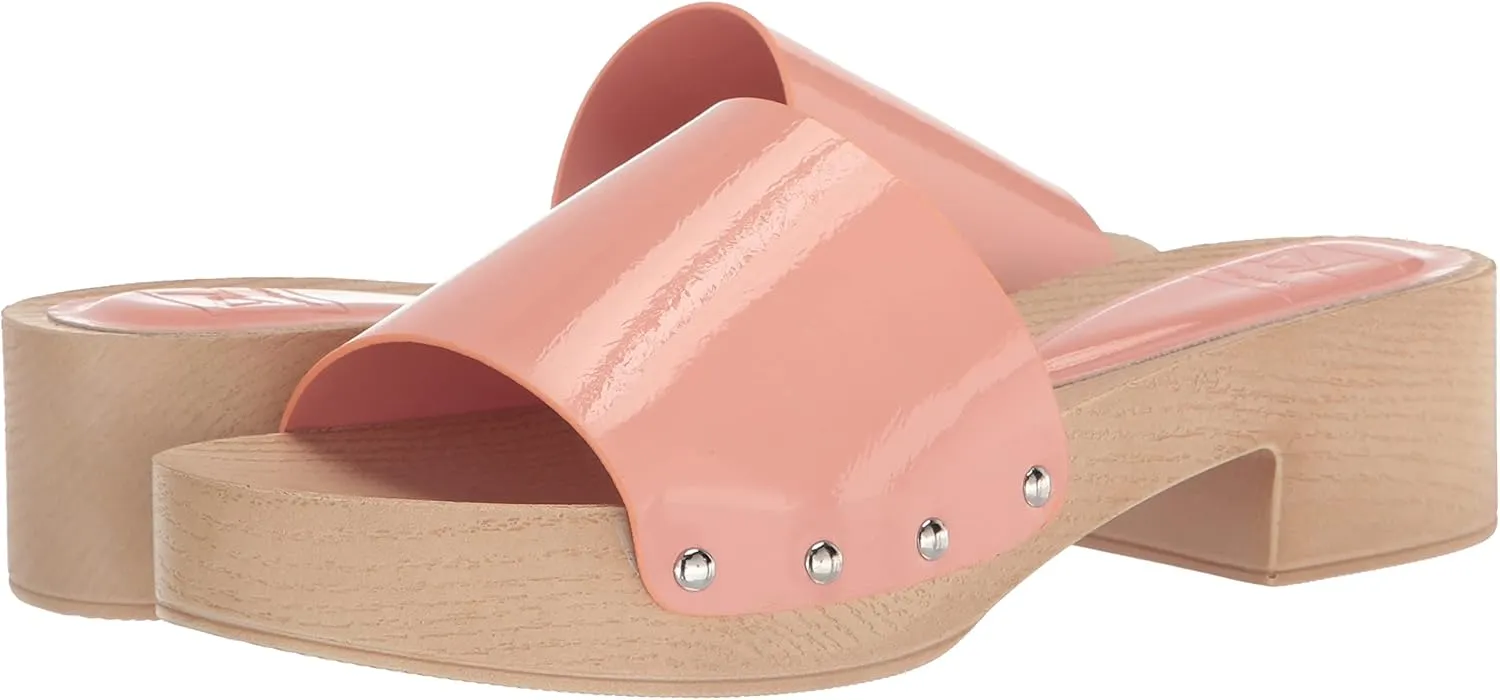 Dirty Laundry Women's Heidii Cloudy Patent Slide Sandal