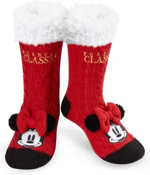 Disney Stitch Slipper Socks For Women Teens Warm Slipper Socks Bed Socks Non Slip Socks Gifts for Her