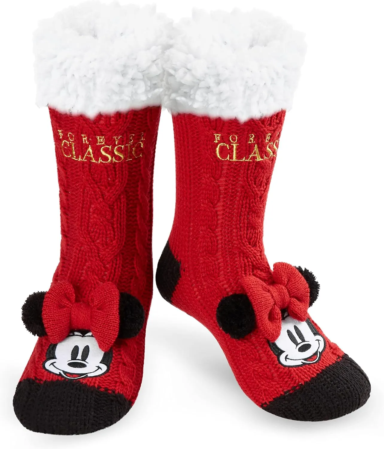 Disney Stitch Slipper Socks For Women Teens Warm Slipper Socks Bed Socks Non Slip Socks Gifts for Her