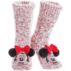 Disney Women's Slippers Socks Fluffy Slipper Socks