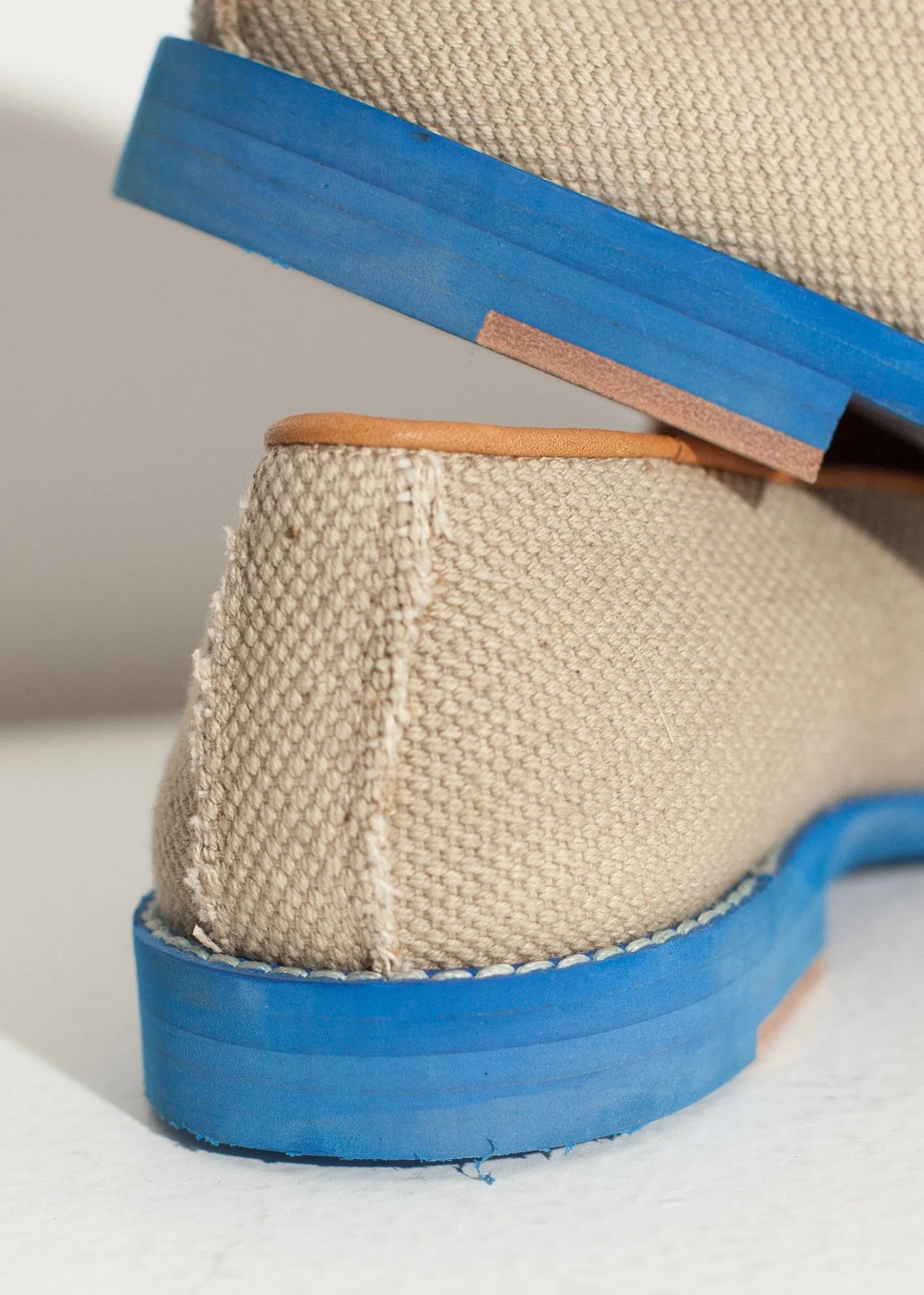 Door-to-door Wingtip Loafer in Blue Holiday markdown