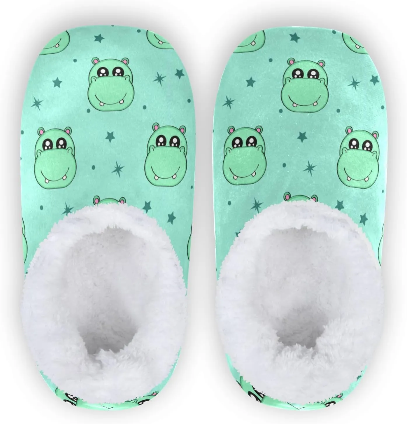 Dussdil Home Winter Slippers Spa Travel House Slipper Soft Memory Foam Slipper Non Slip for Hotel Bedroom Shoes Slippers