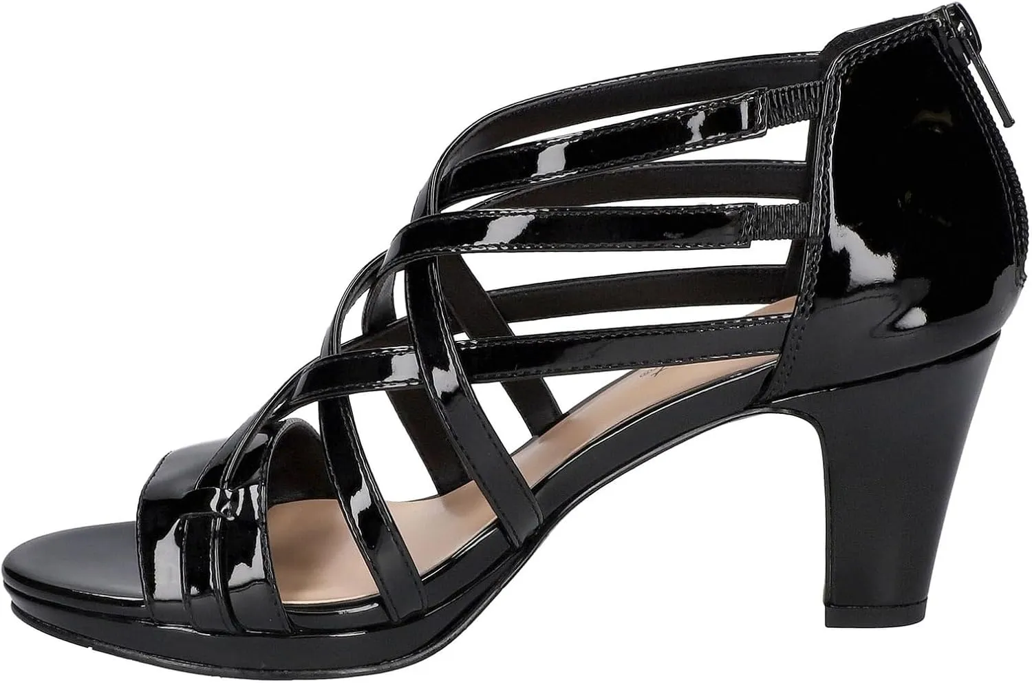 Easy Street Women's Bee Heeled Sandal