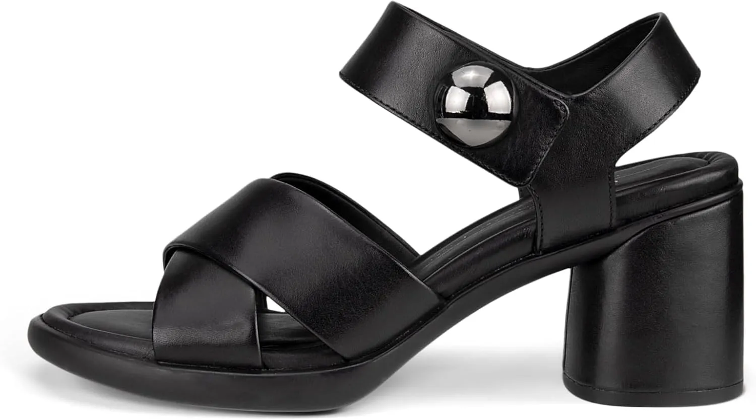 ECCO Women's Sculpted 55 Luxe Button Heeled Sandal