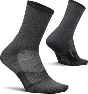 Feetures Trail Max Cushion Mini Crew Sock - Hiking Socks for Men & Women(1 Pair)