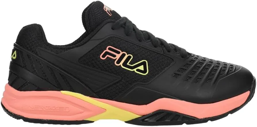 Fila Womens Axilus 2 Energized Tennis Sneakers Shoes - Black - Size 12 M