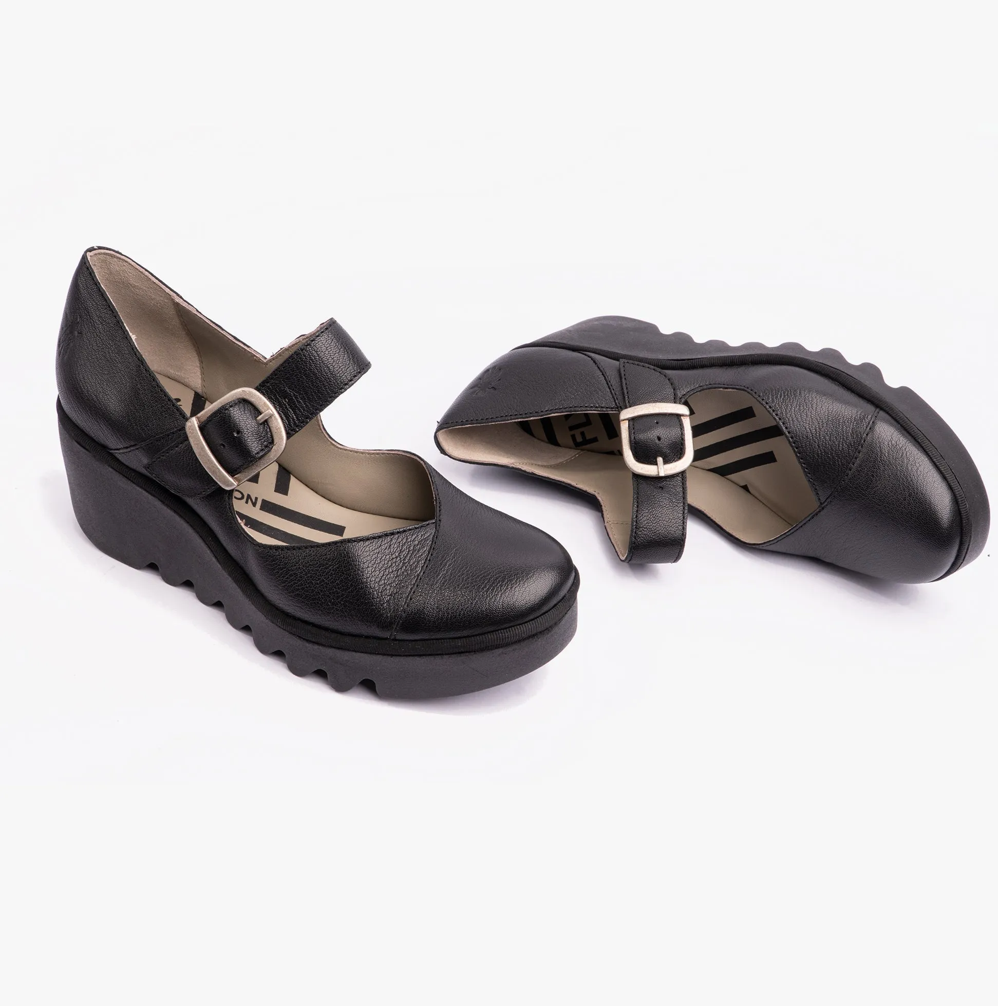 Fly London BAXE428FLY Womens Shoes Black