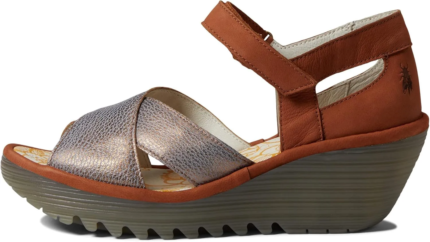FLY London Women's Platform Wedge Sandal