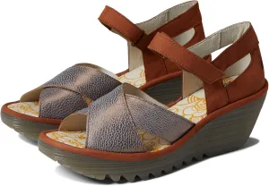 FLY London Women's Platform Wedge Sandal