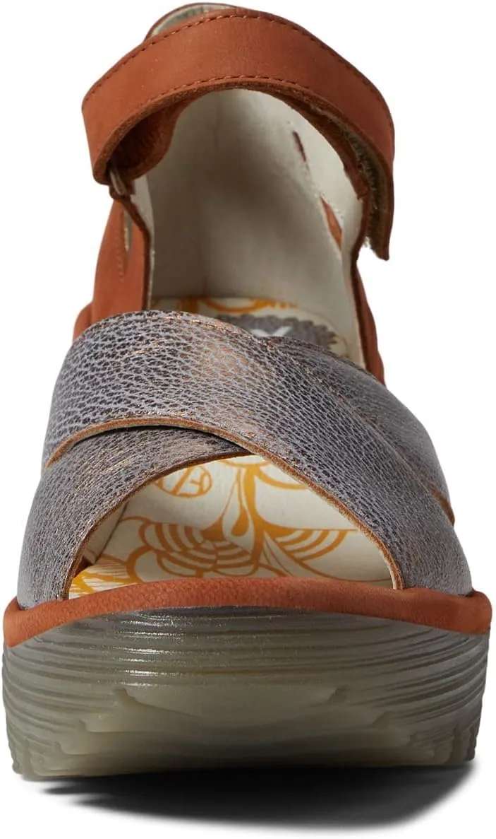 FLY London Women's Platform Wedge Sandal