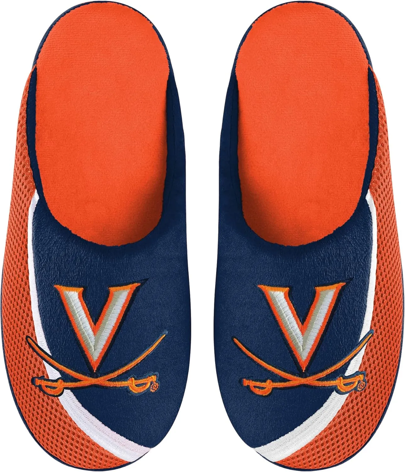 FOCO Men's NCAA 2022 Big Logo Color Edge Slipper