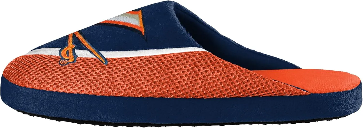 FOCO Men's NCAA 2022 Big Logo Color Edge Slipper