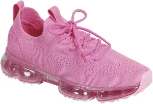 Forever Link Womens Air Cushion Fashion Sneakers Breathable Lightweight Walking Shoes