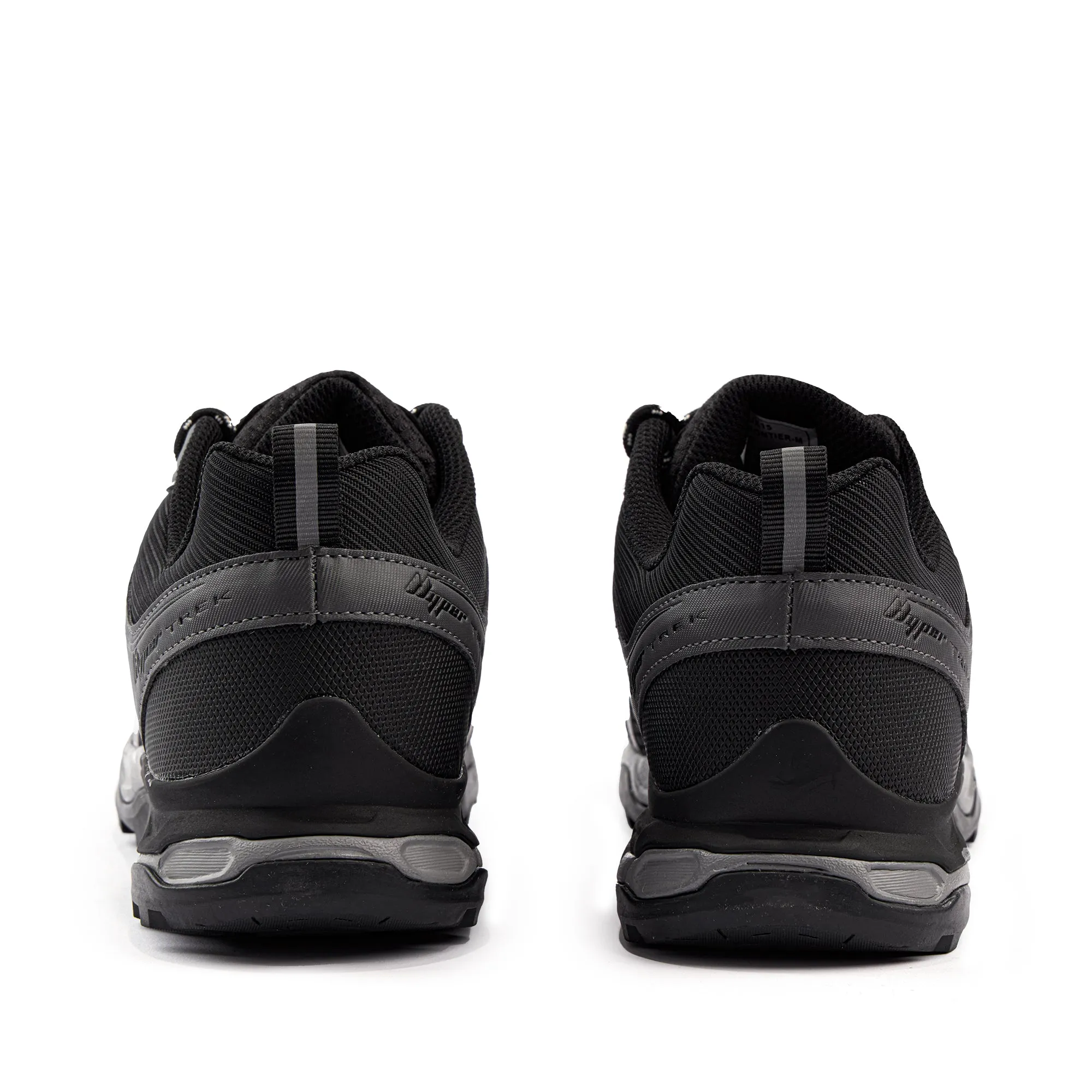 Frontier Mens Waterproof Hiking Shoe - Black/Grey