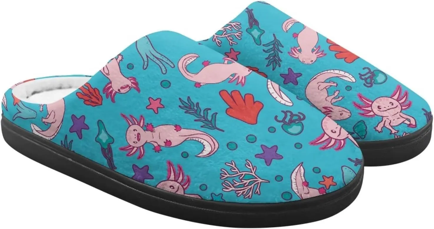 Fuzzy Slippers for Boys Girls Non-slip House Slipper Winter Bedroom Shoes for Little Kids