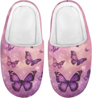 Fuzzy Slippers for Boys Girls Non-slip House Slipper Winter Home Shoes