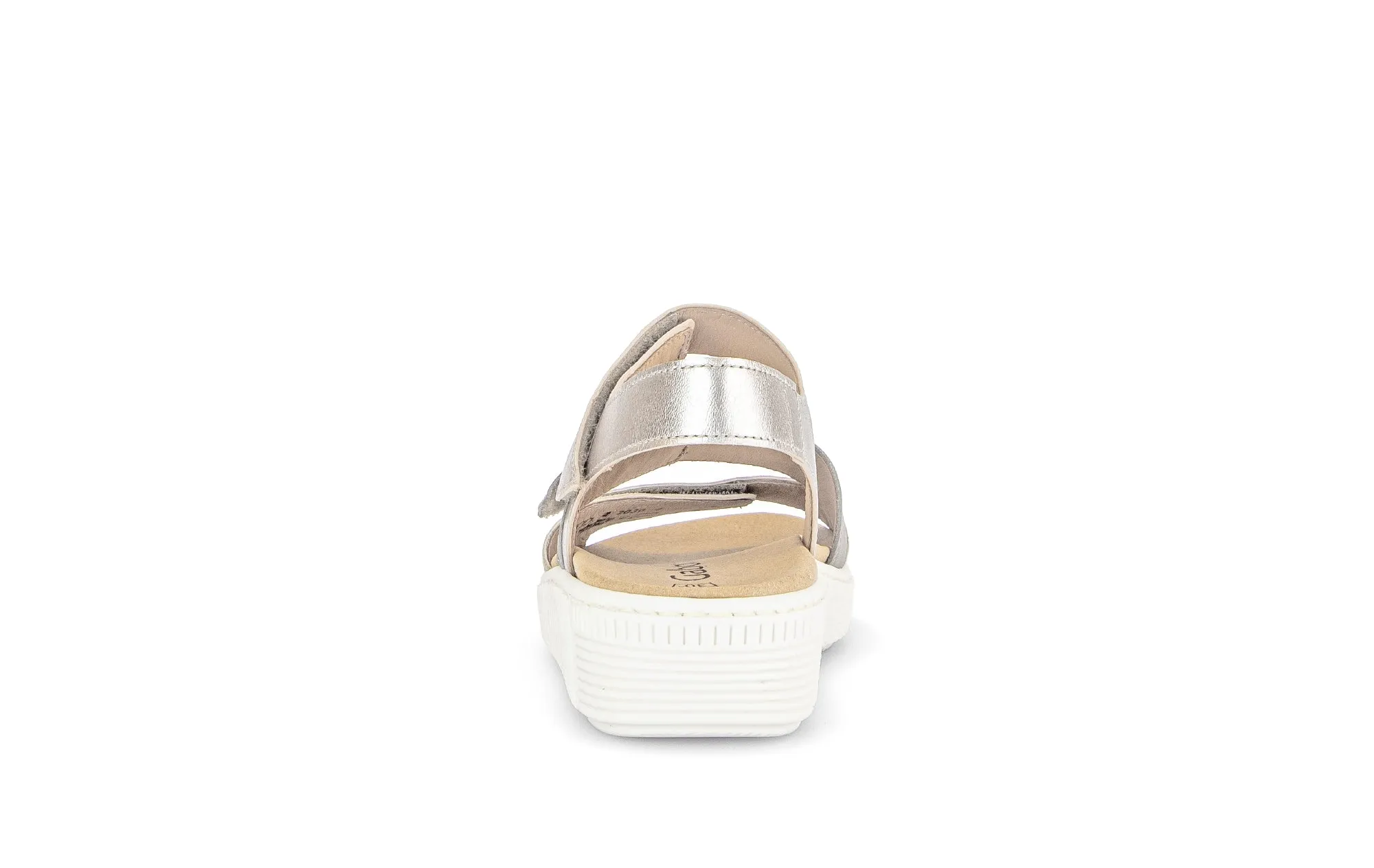 GABOR - 43.600.32 FLAT STRAP SANDAL - GOLD