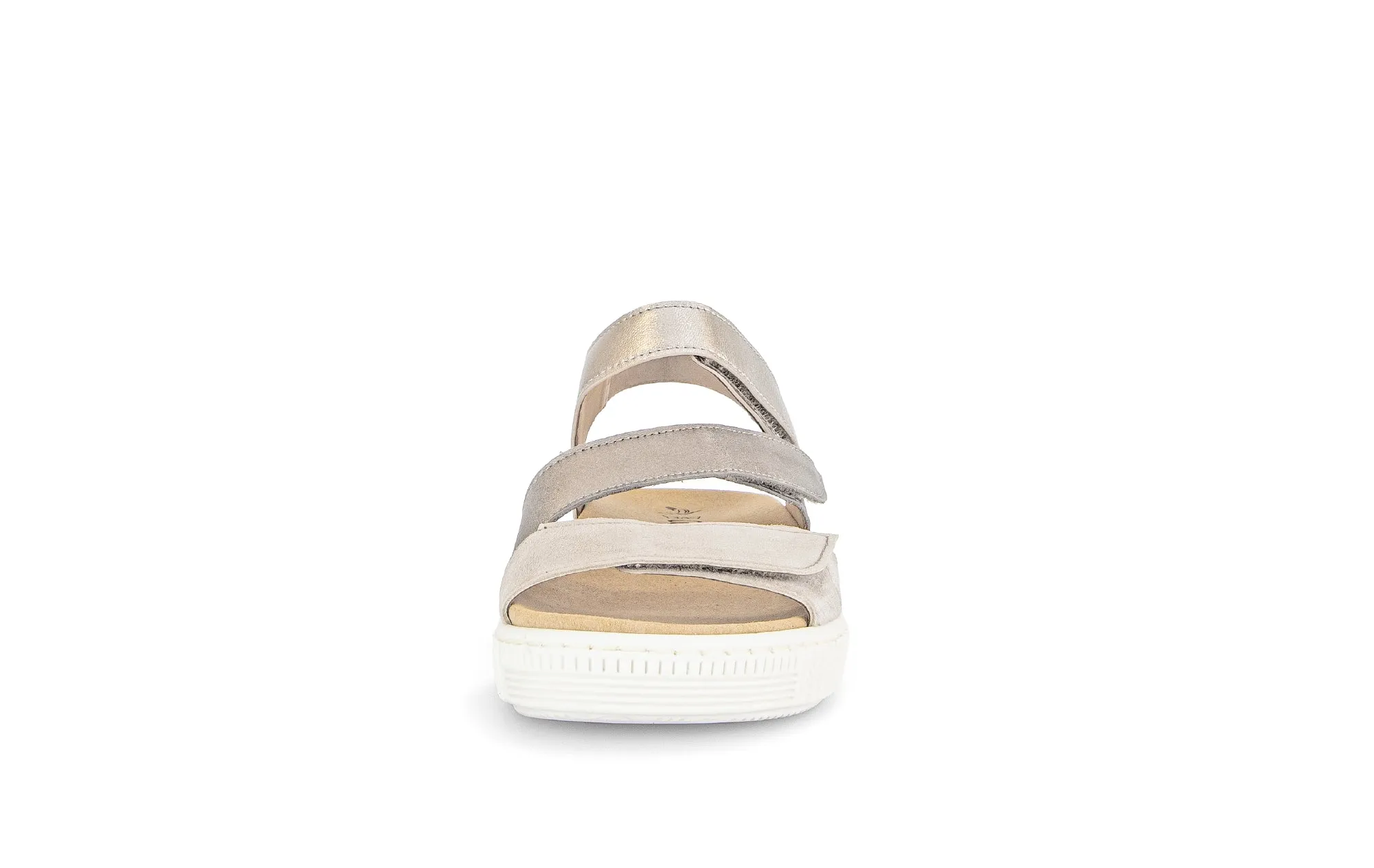 GABOR - 43.600.32 FLAT STRAP SANDAL - GOLD
